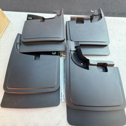 JTYZSM Mud Flaps For 2017-2024 Ford F-250/F-350 Super Duty Without OEM Fender Flares (Single Rear Wheels), No Drill Splash Guards Front & Rear Truck M