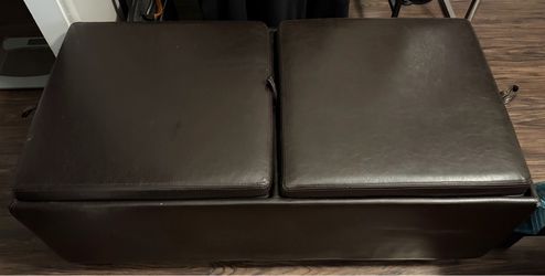 Brown/Black Ottoman