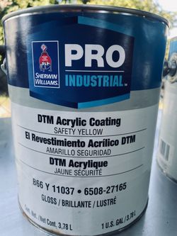 DTM Acrylic Coating  SAFETY YELLOW