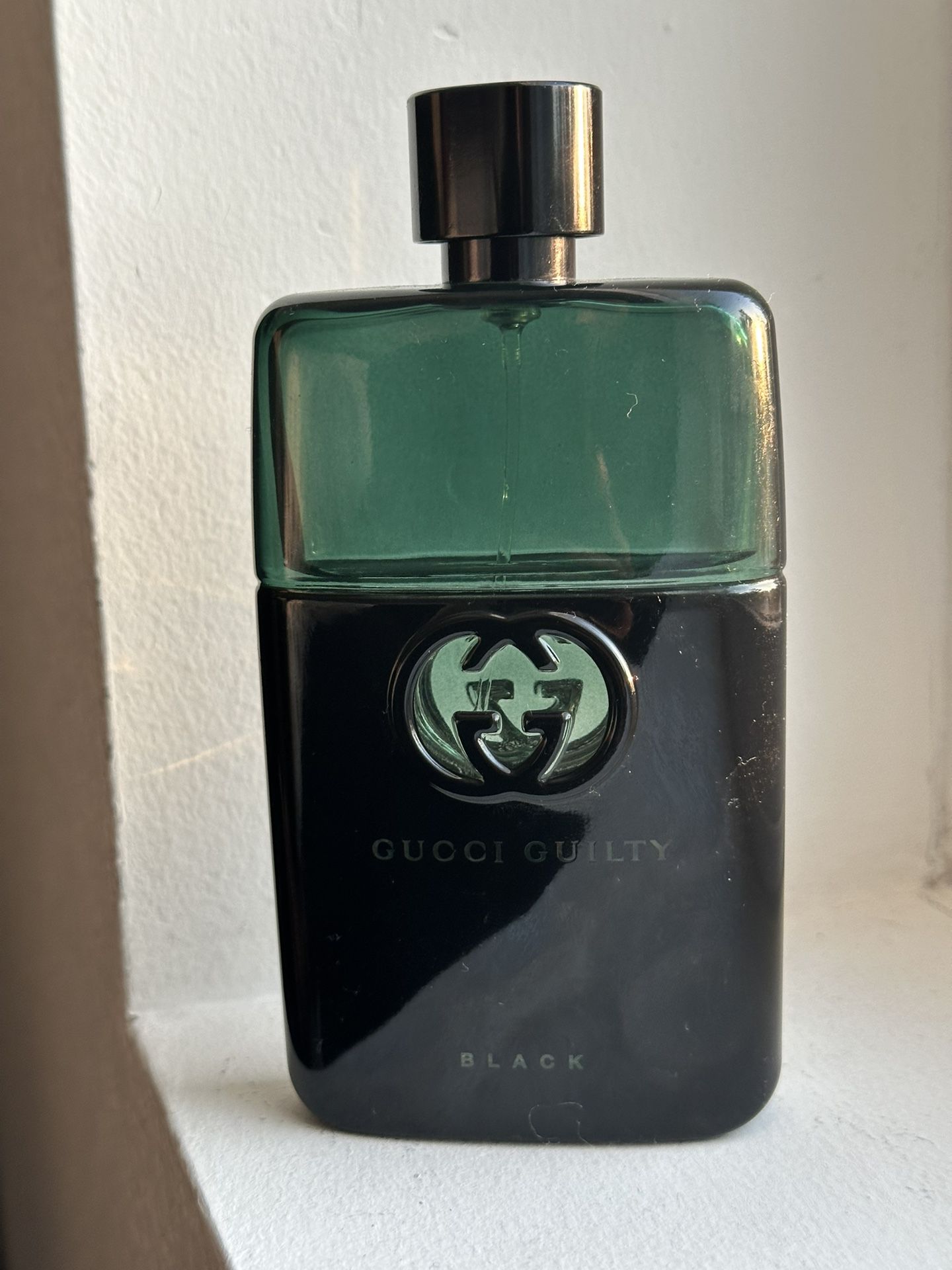 Gucci Guilty Black EDT 3 Oz (about 60% Full)
