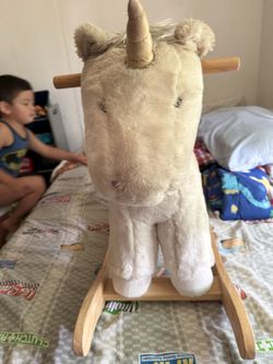 Pottery Barn rocking unicorn