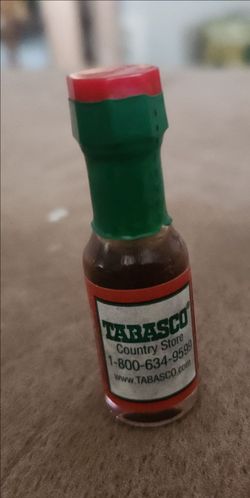 Tabasco Country Store Mini Hot Sauce Bottle