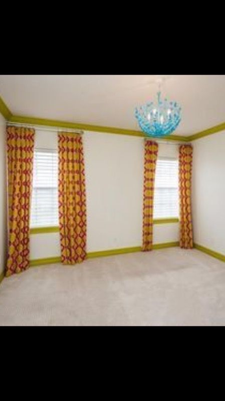 Custom made curtains four panels!