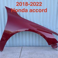2018-2022 Honda Accord Passenger Side Fender OEM 