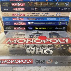 Monopoly: Dr. Who Edition 50th Anniversary Collector’s Edition