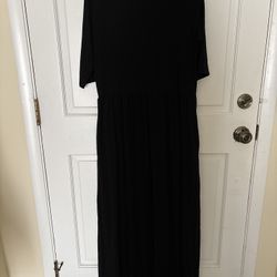 On Sale- Long Black Dress 