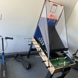 10 In 1 Real play. Air hockey, Ping pong…