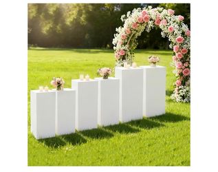 6 Piece Pedestal Set