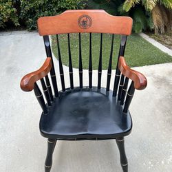 Wooden Chair Staff Claremont McKenna College 