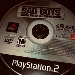 PS2 Game BAD BOY Miami Takedown 