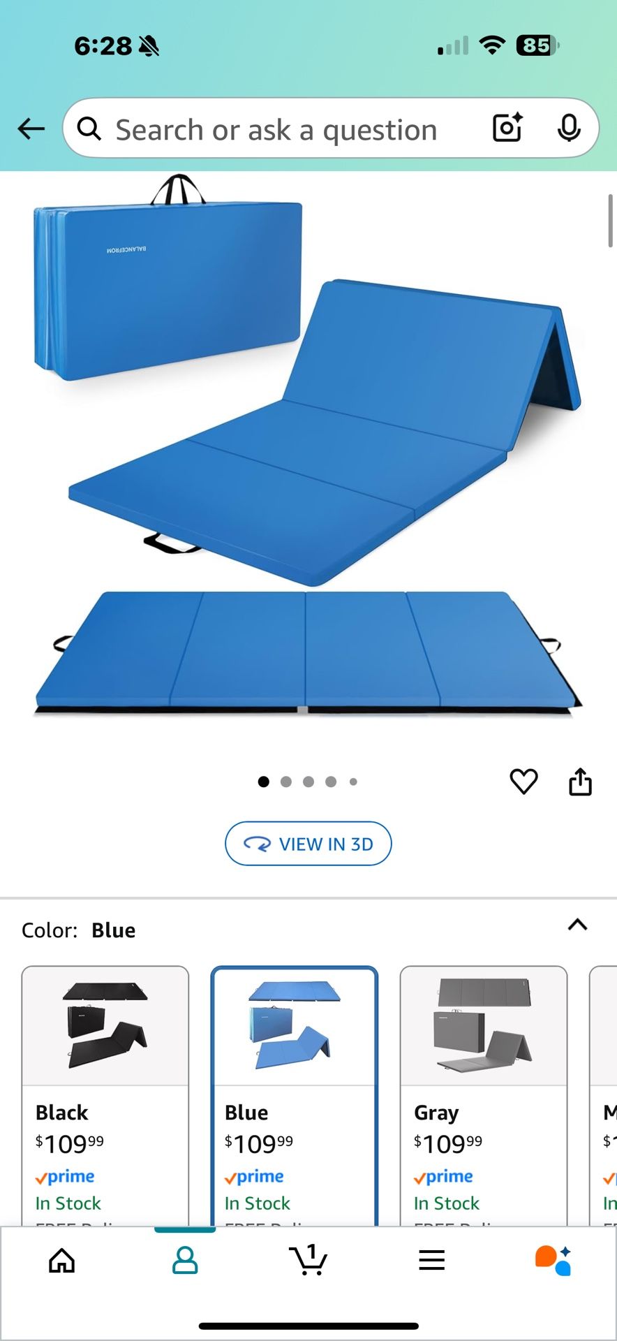Thick Gymnastics gym Mat 