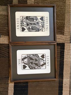 King and Queen wall art