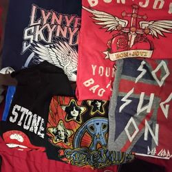 Rock Tshirt Bundle XL 