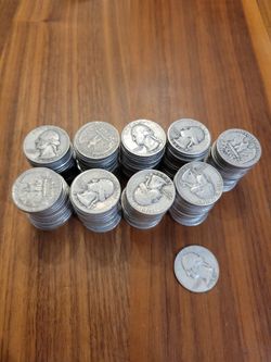 Silver Washington Quarters