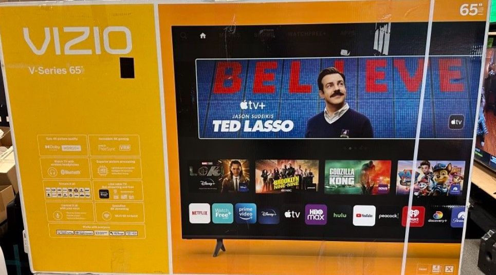 65 Vizio Tv Smart 4k HDTV In Box 6 Month Warranty. Free Delivery