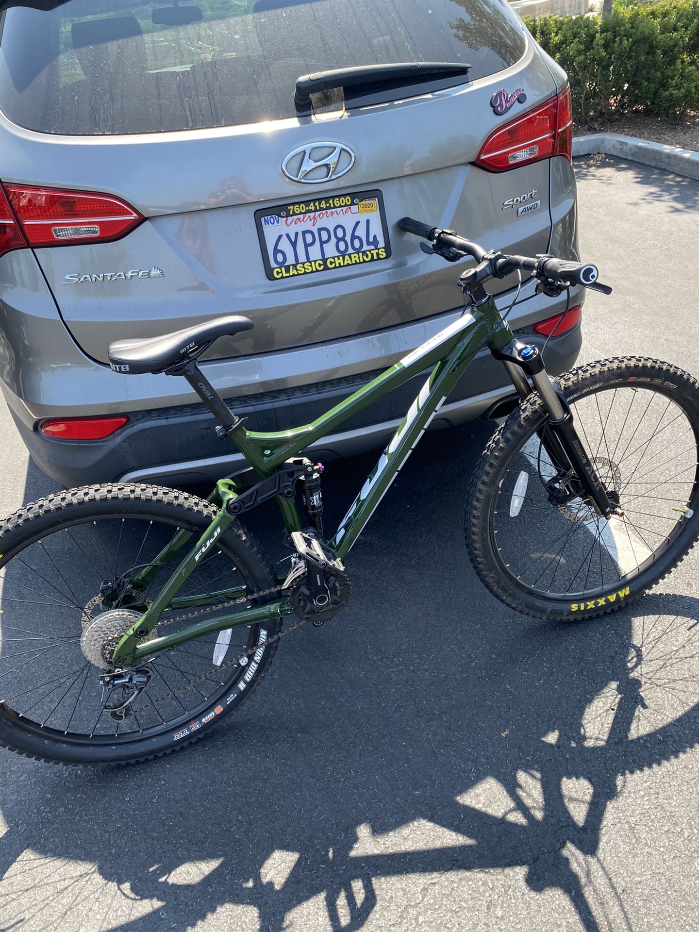 fuji full suspension mountain bike