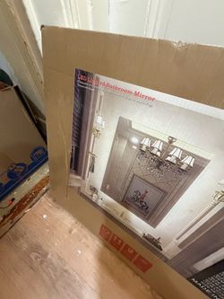 Led bathroom mirror