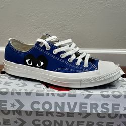 Comme des Garçons PLAY × Converse Chuck 70 Low 'Blue Quartz'