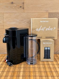 coffee machine Nespresso VertuoPlus Deluxe Coffee & Espresso Machine