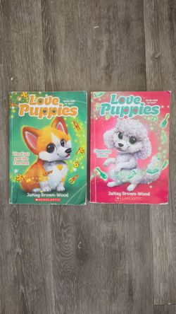 LOVE PUPPIES BOOKS BY JANAY BROWN-WOOD: THE FAST AND THE FURRIEST & CHANGING TUNES (BOTH FOR $2.00)