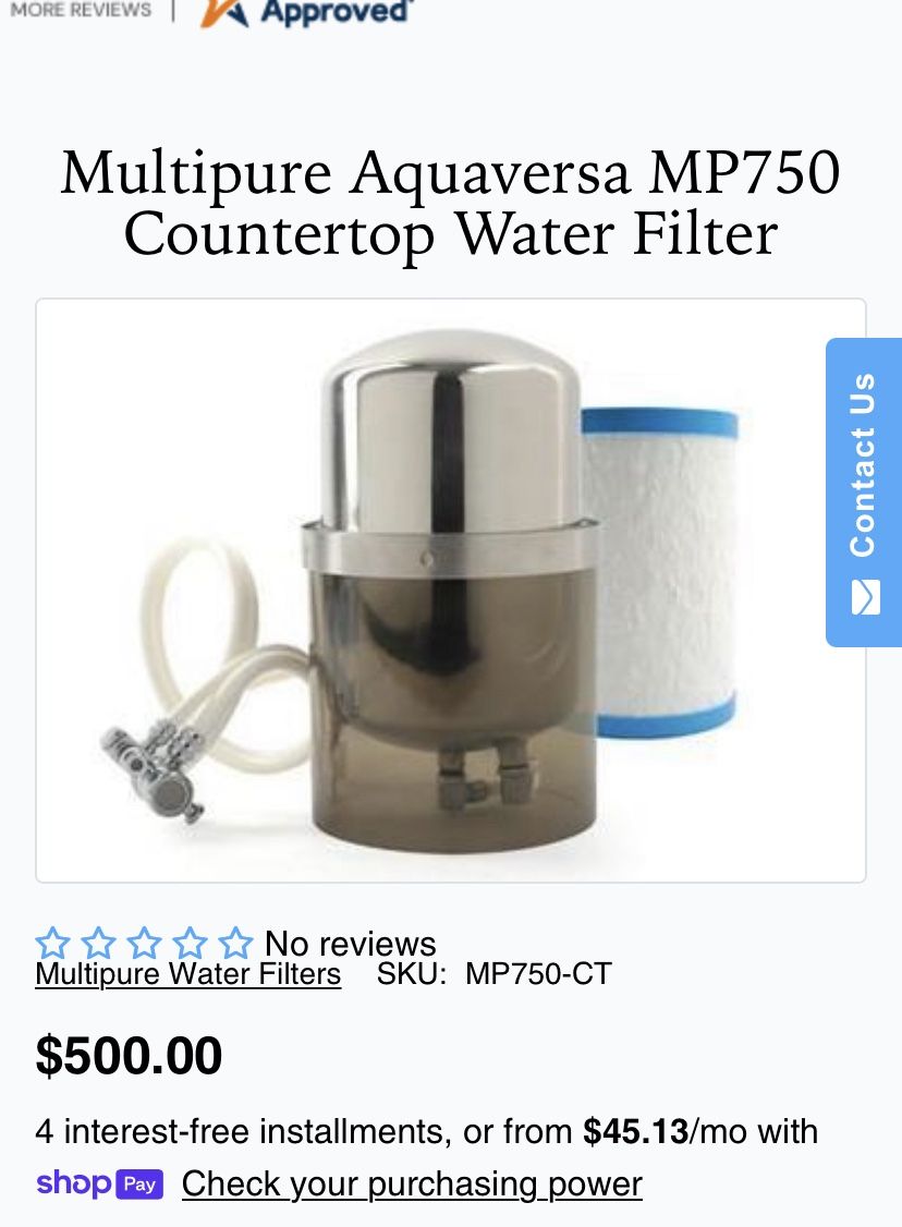 Water Filter
