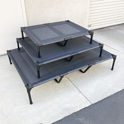 (NEW) Elevated Pet Bed (Sizes Medium $22, Large $27, X-Large $35) Raised Dog Bed Cot Cooling Breathable 