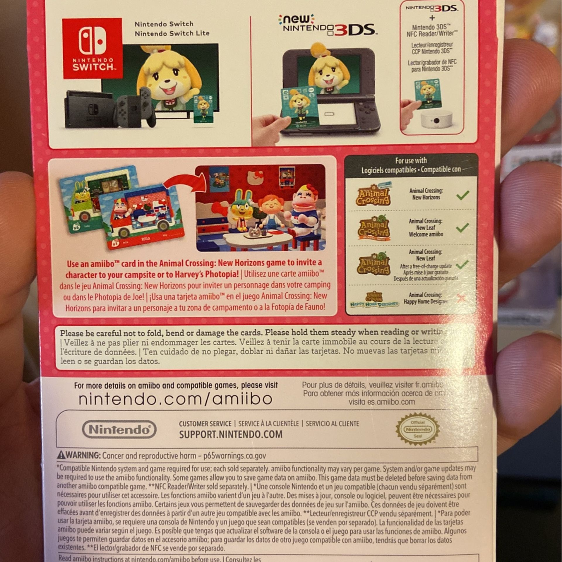 sanrio animal crossing amiibo cards