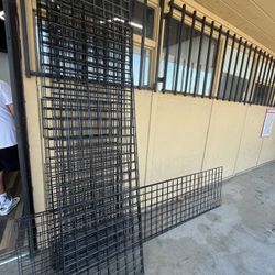 2 / 8 Feet Metal Shelves   11 Of Them 