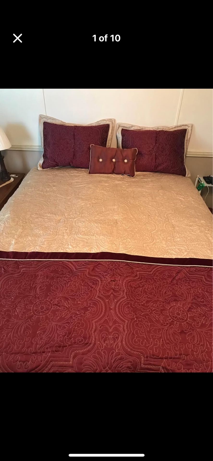 **NEWLY REDUCED** Set of 2 Queen comforter