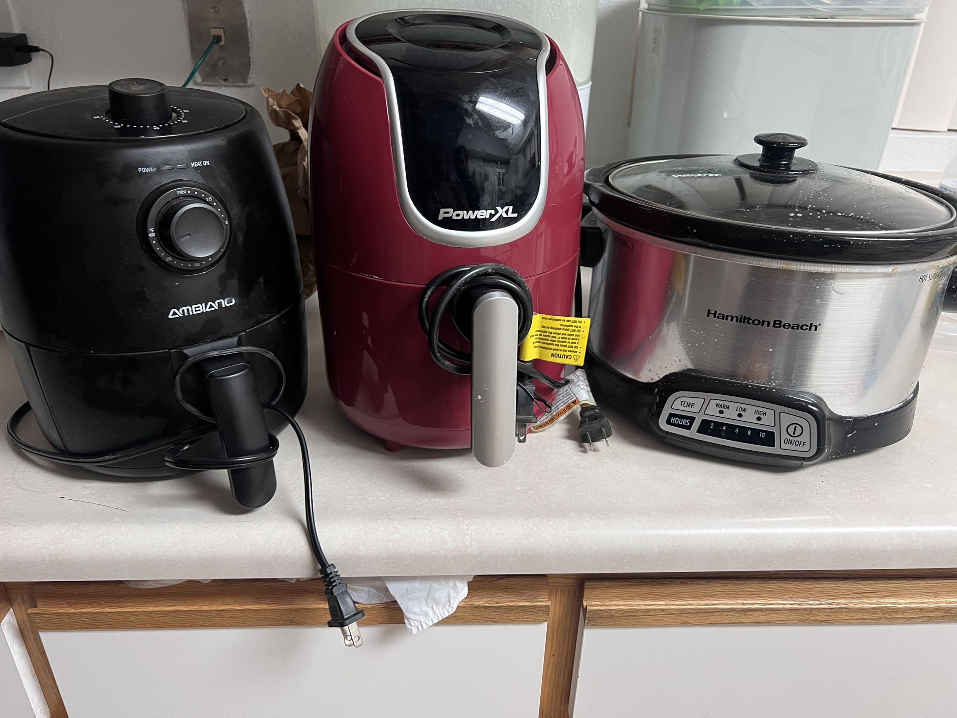 Air  Fryers And Slow Cooker 
