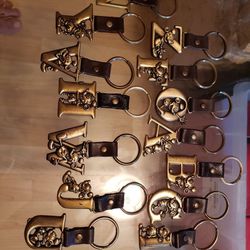Disney Brass Keychains