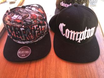 Superman, Compton, Marvel Fitted Hats 