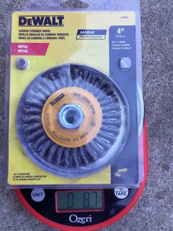 Dewalt Carbon Twisted Stringer Wire Grinder Sander Smoother 4" Wheel Saw Blade 