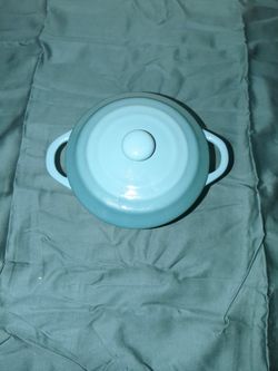 Small Ceramic Fondue Pot / Baking / Serving Dish