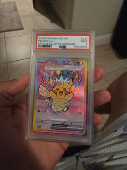 Pokemon 2026 ASC EN Pikachu ex SIR PSA 9