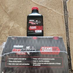 NEW SHINDAIWA/ECHO RED ARMOR 2 STROKE OIL 2.5 GAL. 6.4 FL OZ 