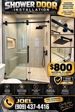 Shower doors