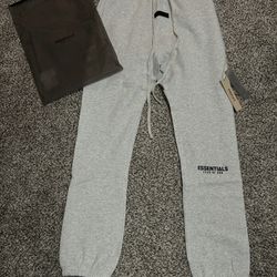 *ESSENTIALS* Light Oats Sweatpants Size Medium🔥🔥