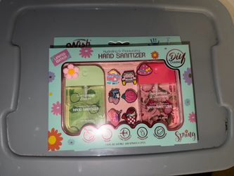 Hand sanitizers with charms