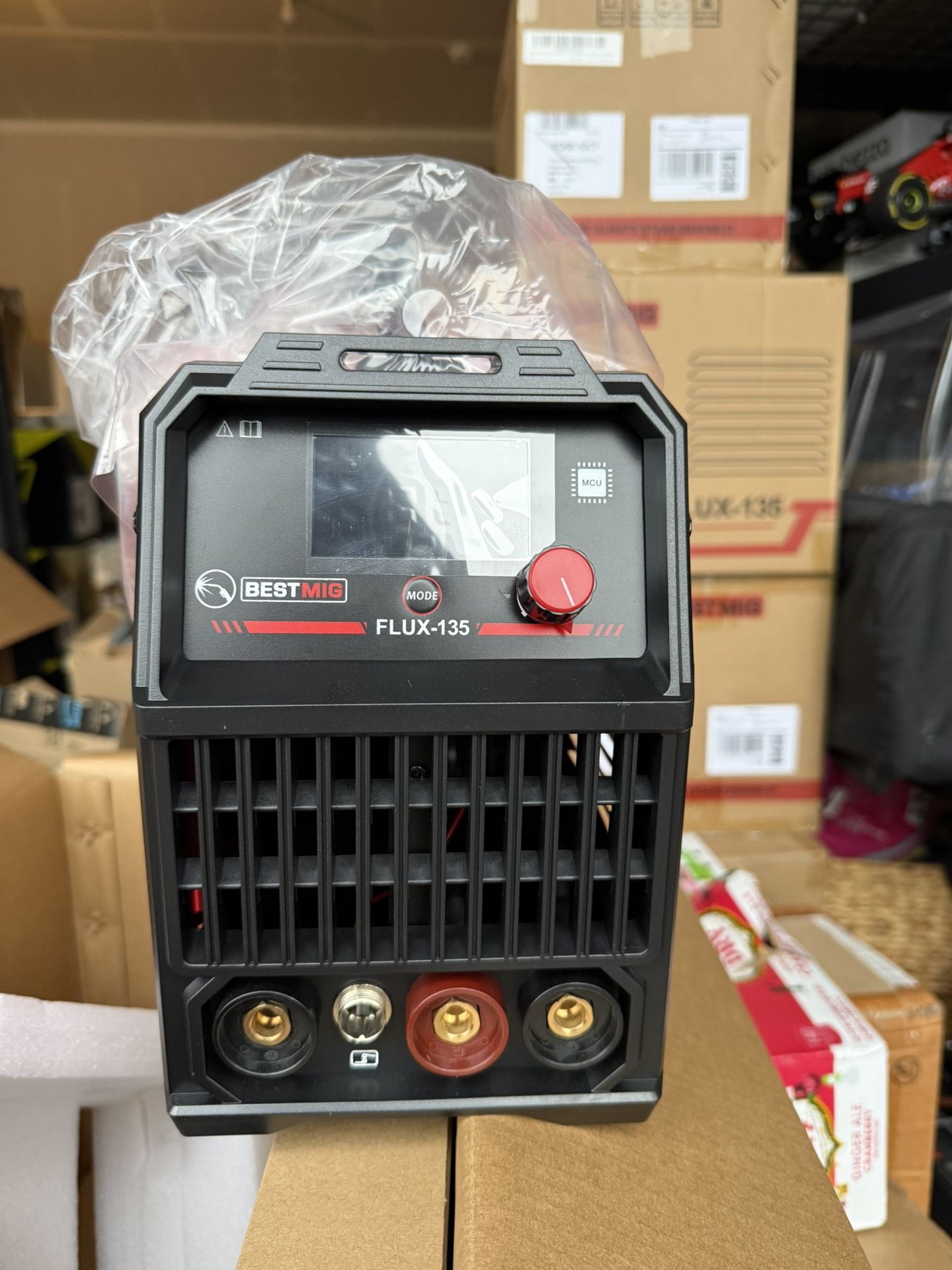 new BESTMIG 135A MIG Welder - 3-in-1 Flux Core Welder, MIG/Lift TIG/Stick Welding Machine - Portable IGBT Inverter - 110V 