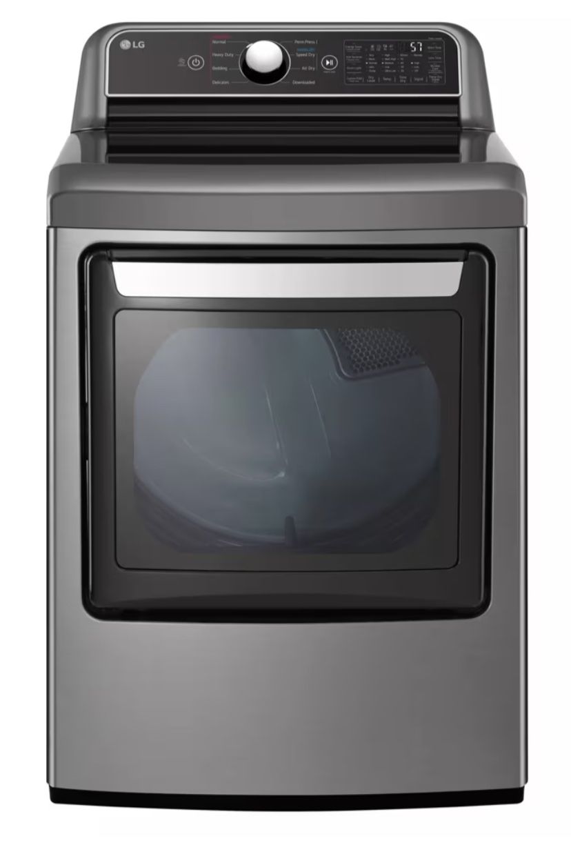 7.3 cu. ft. Ultra Large Capacity Smart wi-fi Enabled Rear Control Gas Dryer with EasyLoad™ Door