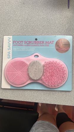 Foot scrubber mat