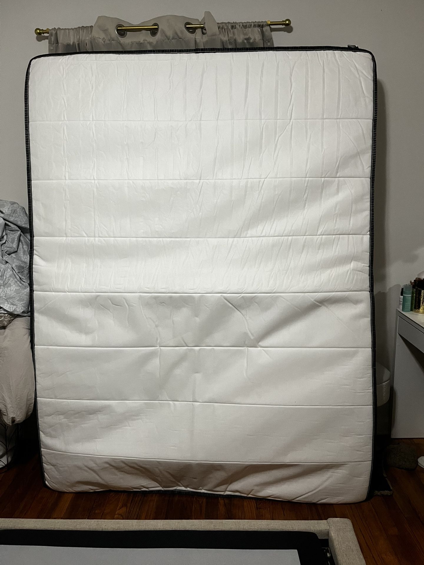 New Queen Mattress (Firm) And 2 Box Springs