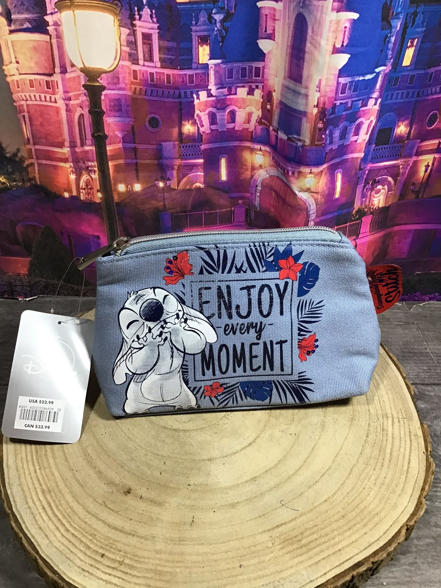 Disney Store Stitch “Enjoy Every Moment” Bag-New