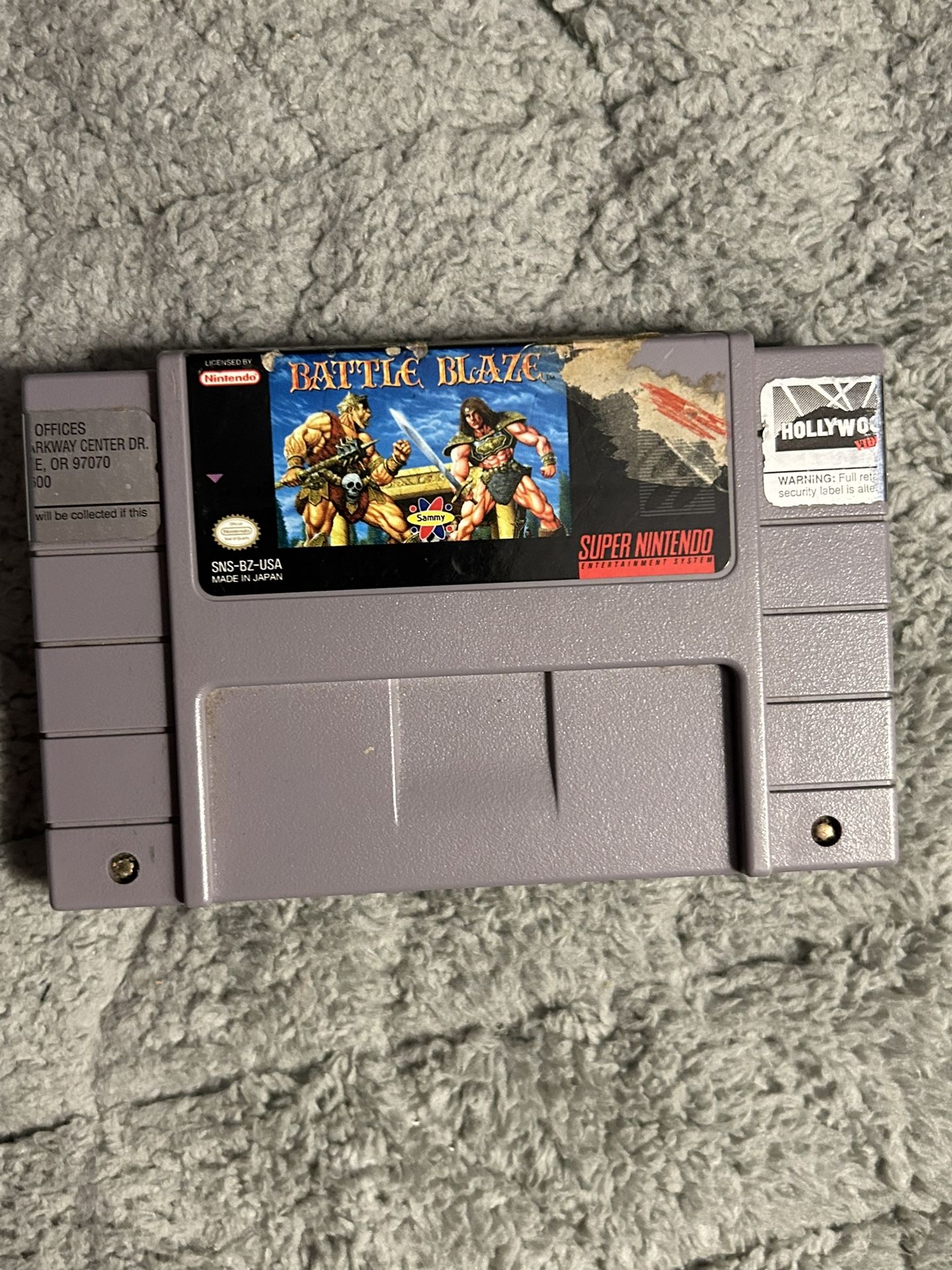 battle blaze snes