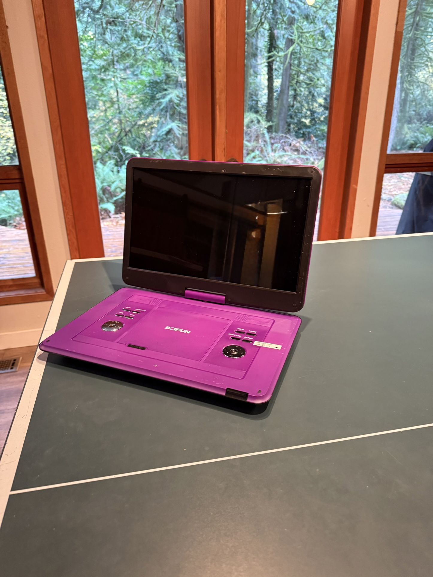 Portable DVD Player with 15.6" Large HD Screen - BOIFUN