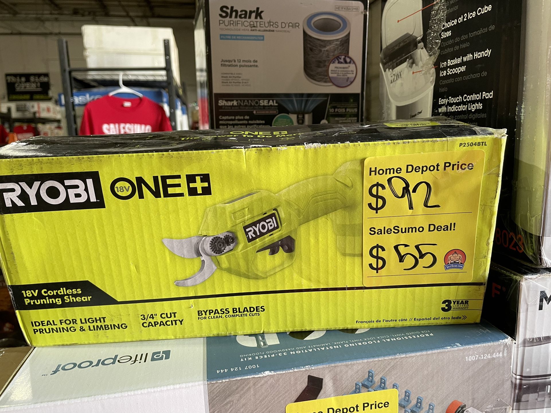 SaleSumo 18V Cordless Pruning Shear IDEAL FOR LIGHT 3/4"