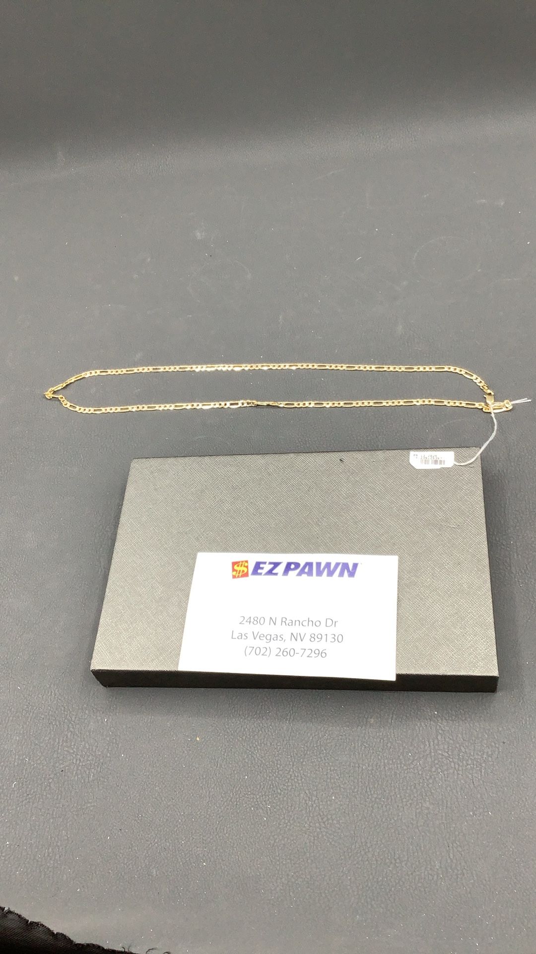 14kt Figaro Chain
