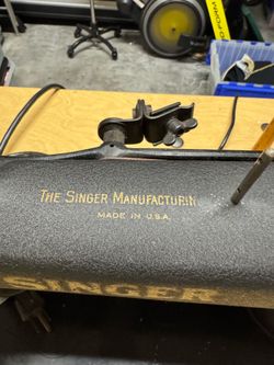 Free industrial Singer Sewing machine