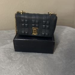 BURBERRY PURSE 	 “ Mini Quilted Lambskin Lola Bag “